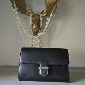 A New Day Black Clutch Bag